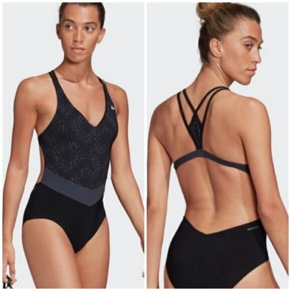 Adidas PrimeBlue One Piece Swimsuit 34B - Picture 1 of 15